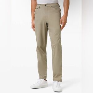 Lululemon ABC Pants Relaxed Warpstreme Men's Pants Tan - Size 32